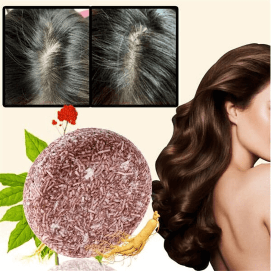 Jabón orgánico para oscurecer el cabello
