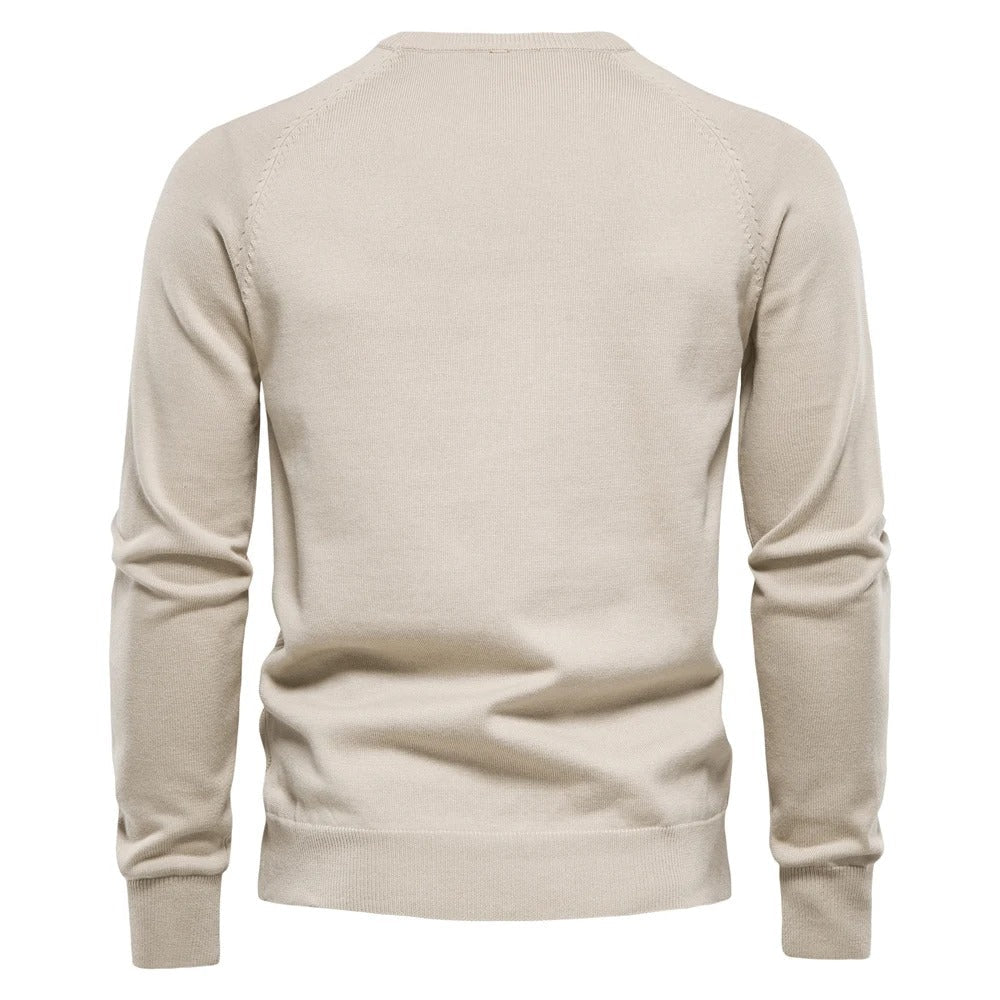 Jersey de punto casual para hombre
