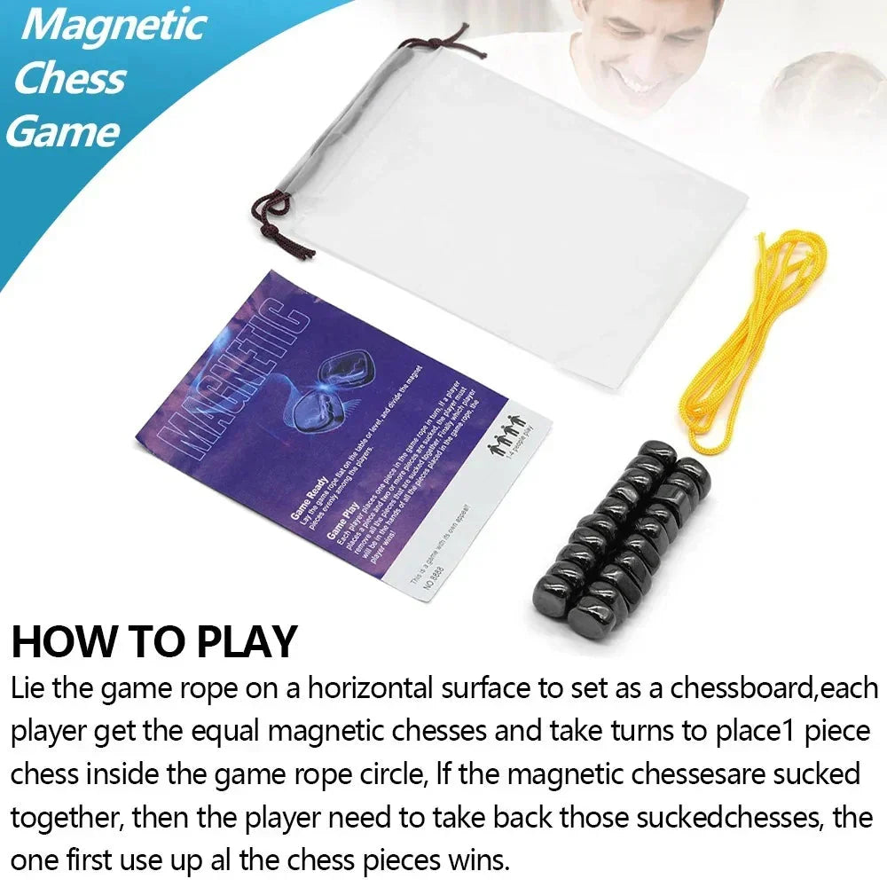 Juego de ajedrez magnético