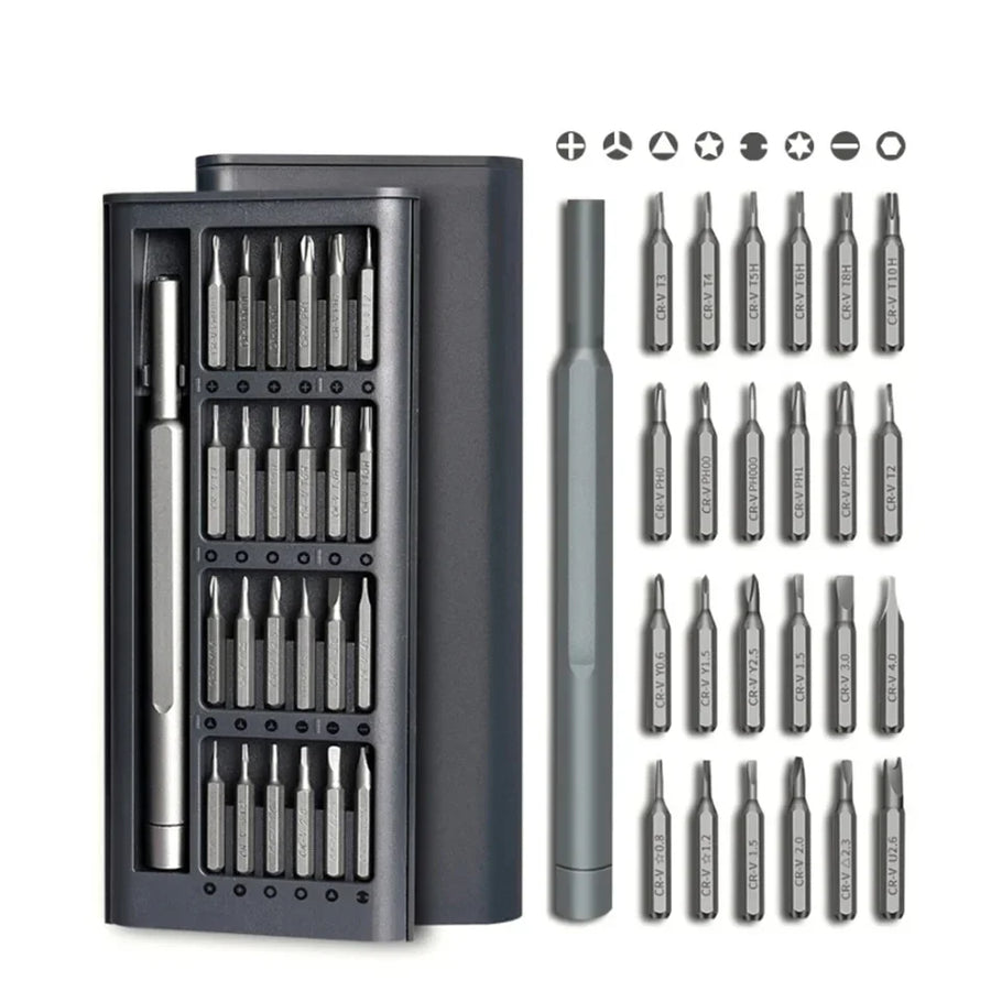 Juego de Destornilladores y Brocas Mini Todo en 1