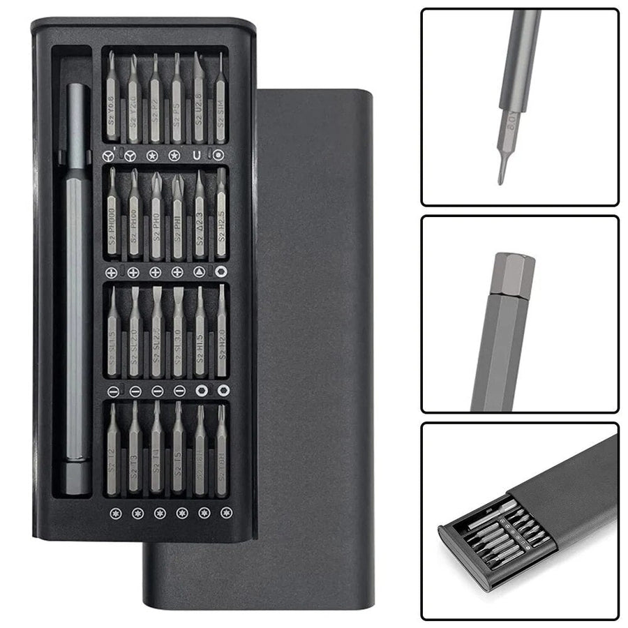 Juego de Destornilladores y Brocas Mini Todo en 1