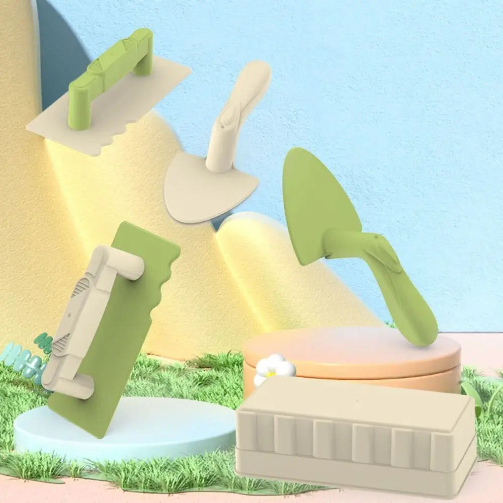 Juego de juguetes de arena de playa para niños con pala pequeña