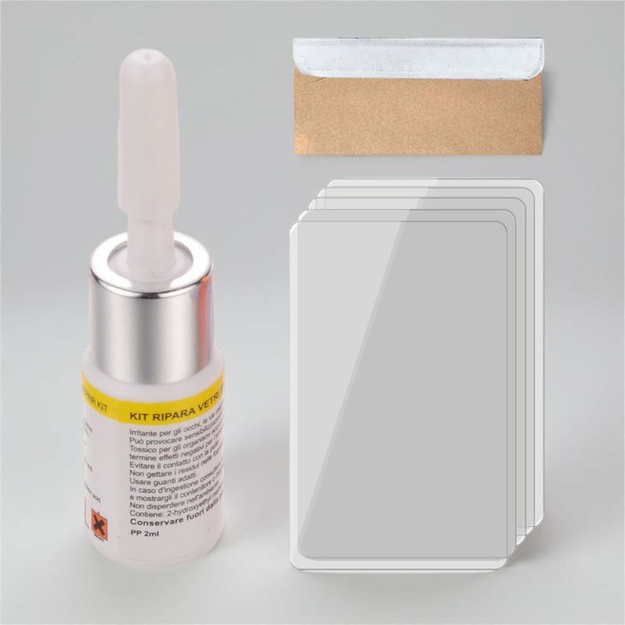 Kit de reparación de pantallas de teléfono móvil con vidrio líquido para reparar grietas