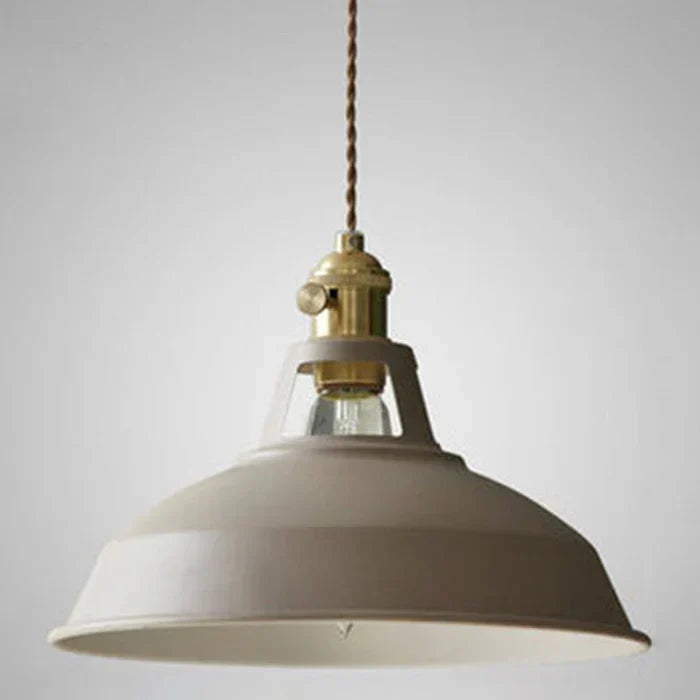 Lámpara colgante retro industrial