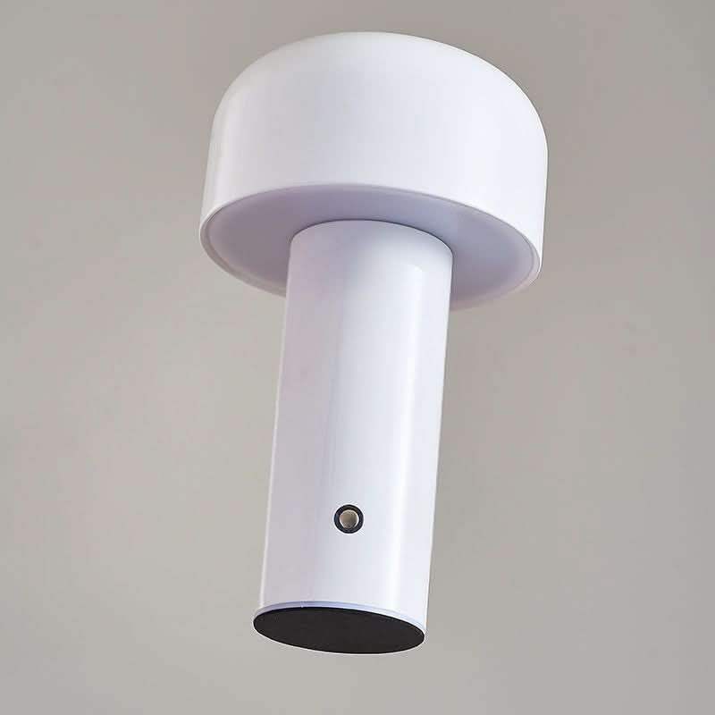 Lámpara de mesa LED inalámbrica regulable en forma de hongo de estilo italiano