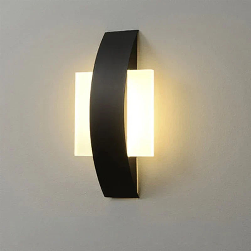 Lámpara de pared acrílica | Diseño minimalista para iluminación ambiental
