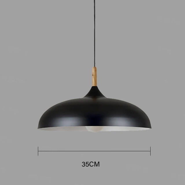 Lámpara de techo LED Loft de madera de roble – Diseño escandinavo