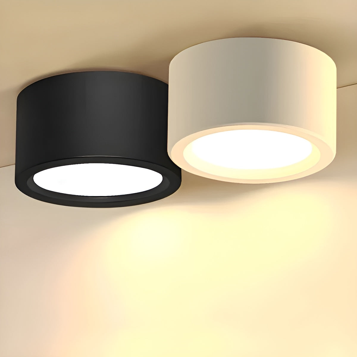 Lámpara de Techo LED Moderna – Forma Redonda y Luz Cálida LED | Iluminación Ambiental para Cualquier Espacio