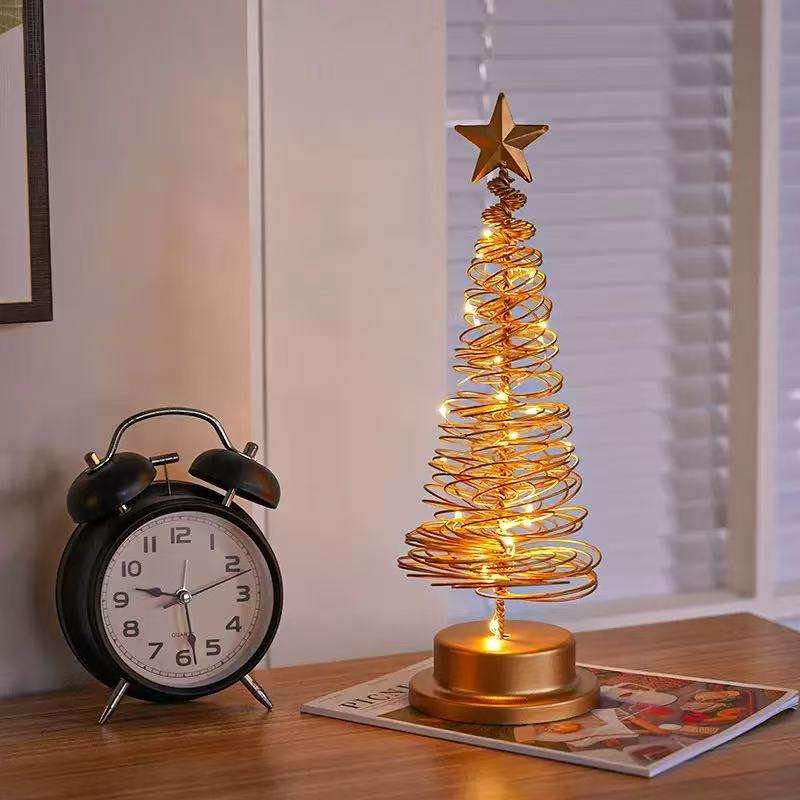Lámpara navideña decorativa con luz cálida