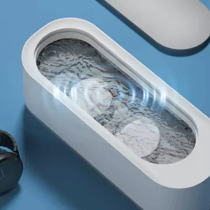 Limpiador Ultrasónico Profesional de 600 ml para Joyas y Gafas