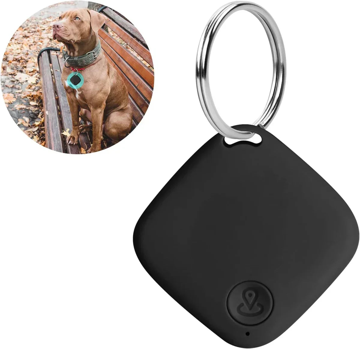 Localizador GPS compacto para mascotas, niños y objetos de valor