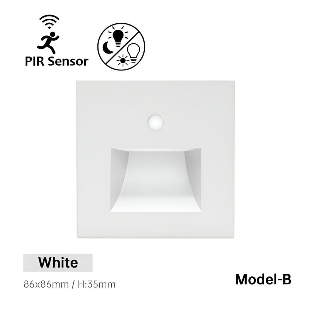 Luz LED para escaleras de interior con sensor de movimiento