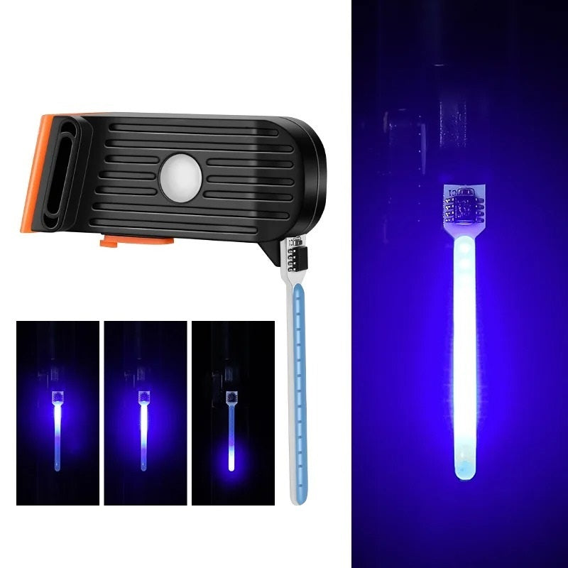 Luz trasera recargable para bicicleta