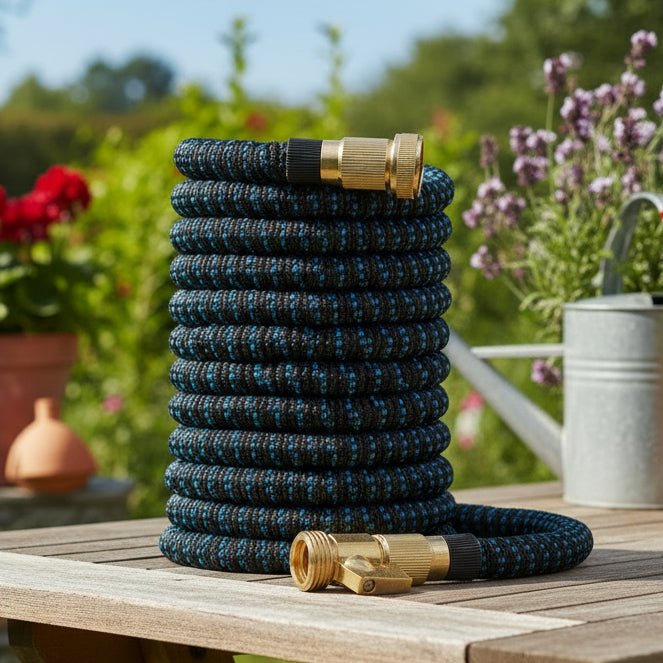 Manguera de jardín extensible, fácil de usar