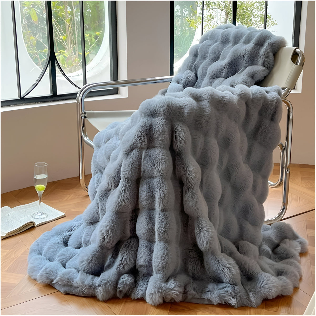 Manta portátil de lujo para llevar – Comodidad suave para cualquier entorno