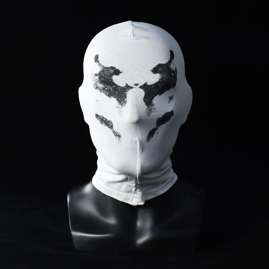 Máscara de Rorschach móvil con manchas de tinta