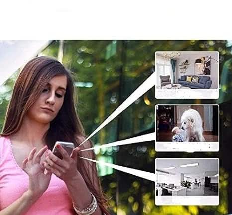 Minicámara de seguridad con detección de movimiento y control por aplicación