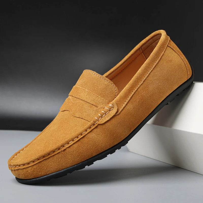 Mocasín de ante