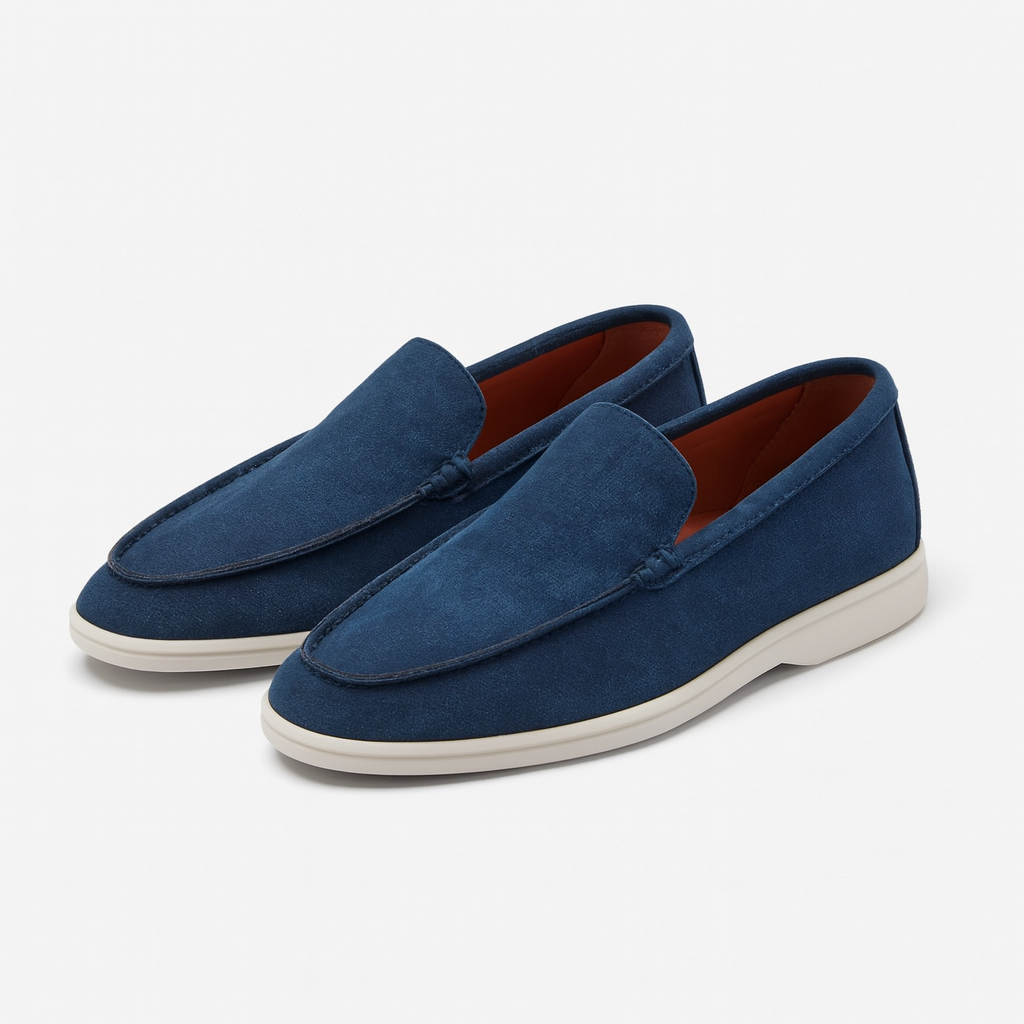 Mocasines italianos de lujo para otoño
