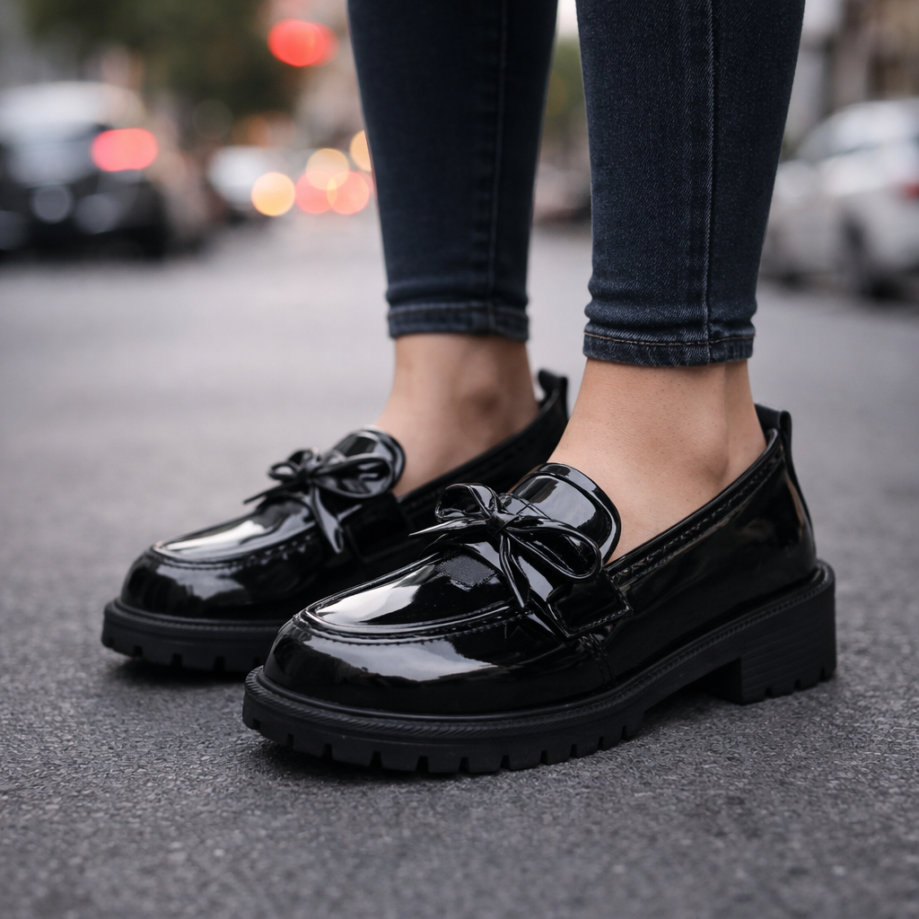 Mocasines Penny Brillantes