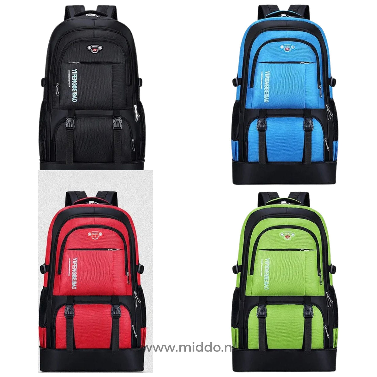 Mochila de aventura: ¡Mochila de viaje versátil y espaciosa!