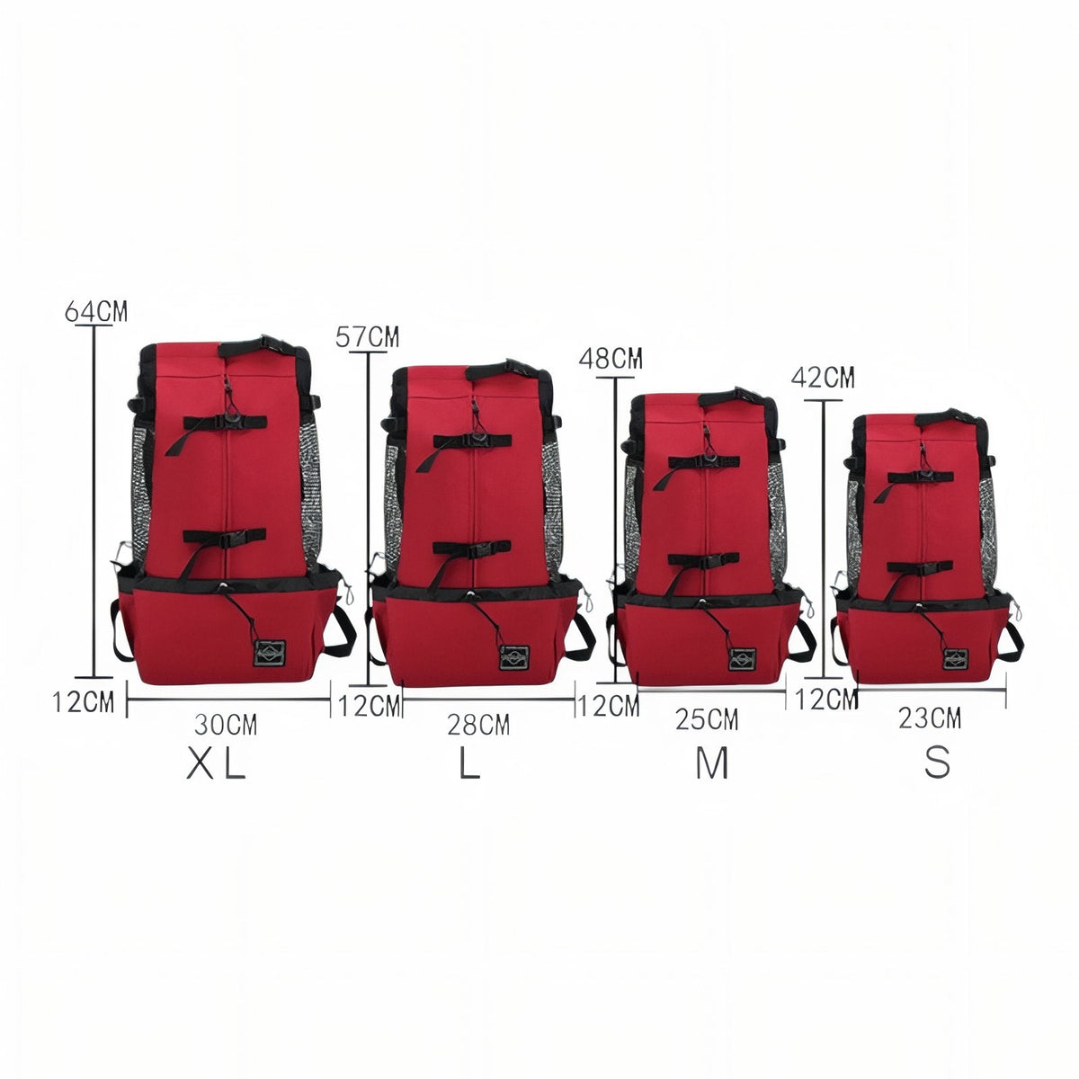 Mochila de transporte para perros para senderismo