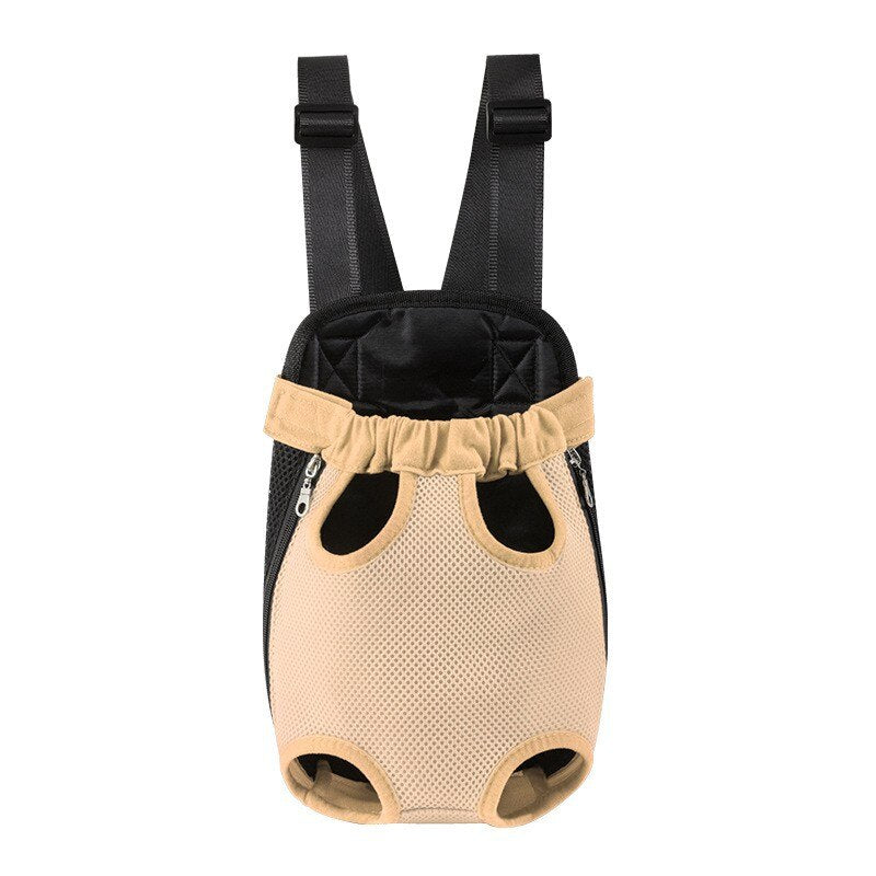 Mochila de viaje para mascotas de malla transpirable