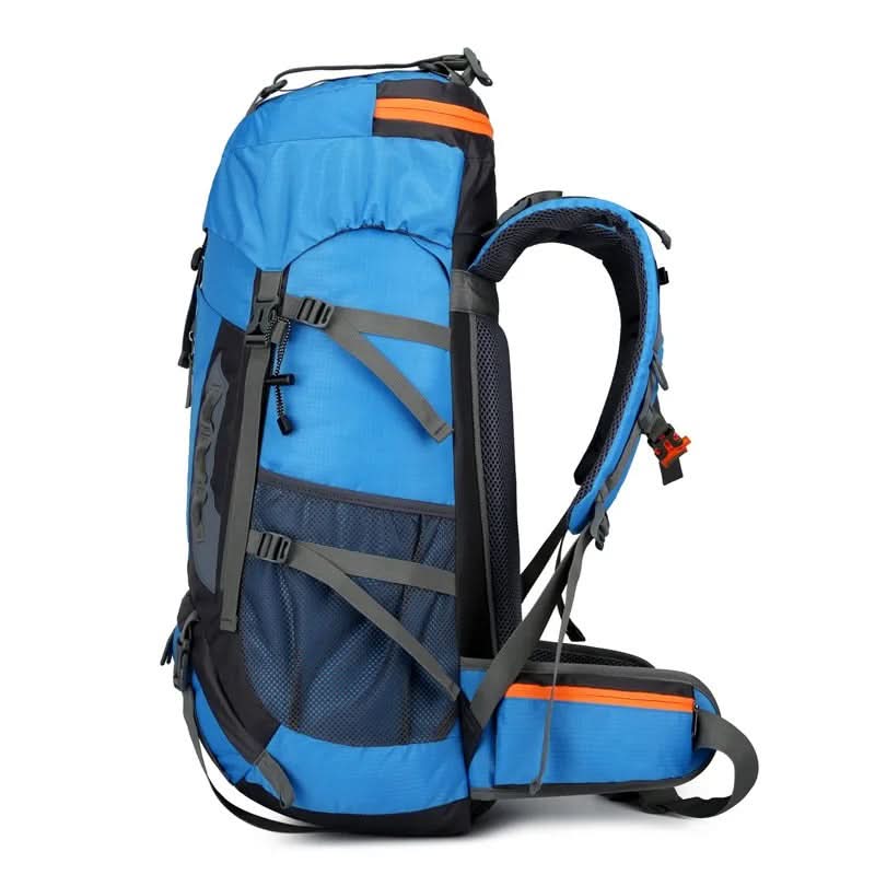 Mochila impermeable de 60 L – Bolsa espaciosa y resistente para aventuras al aire libre