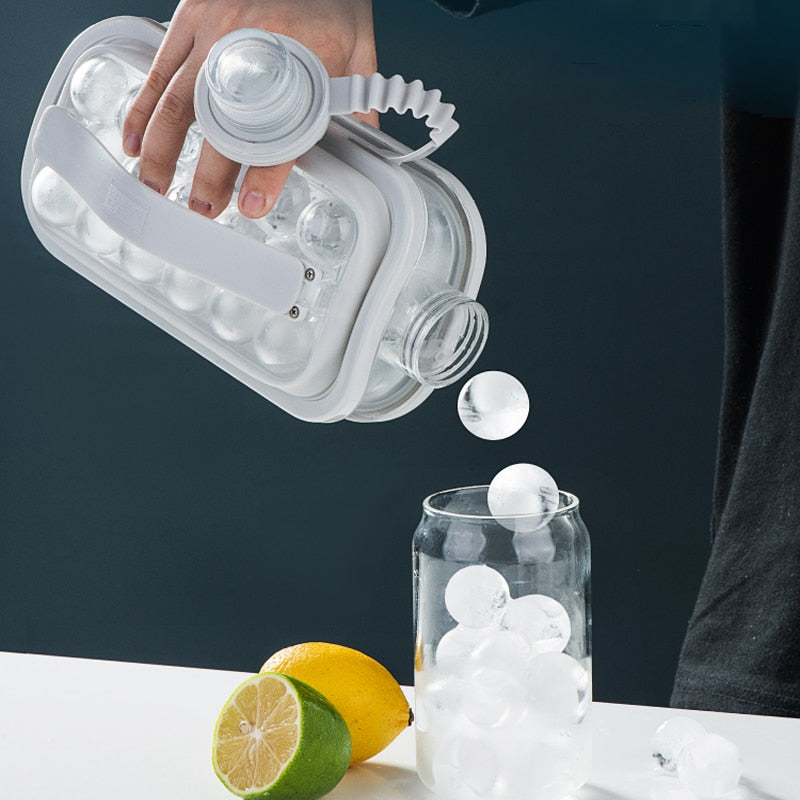 Molde para 17 esferas de hielo perfectas – mantiene las bebidas heladas