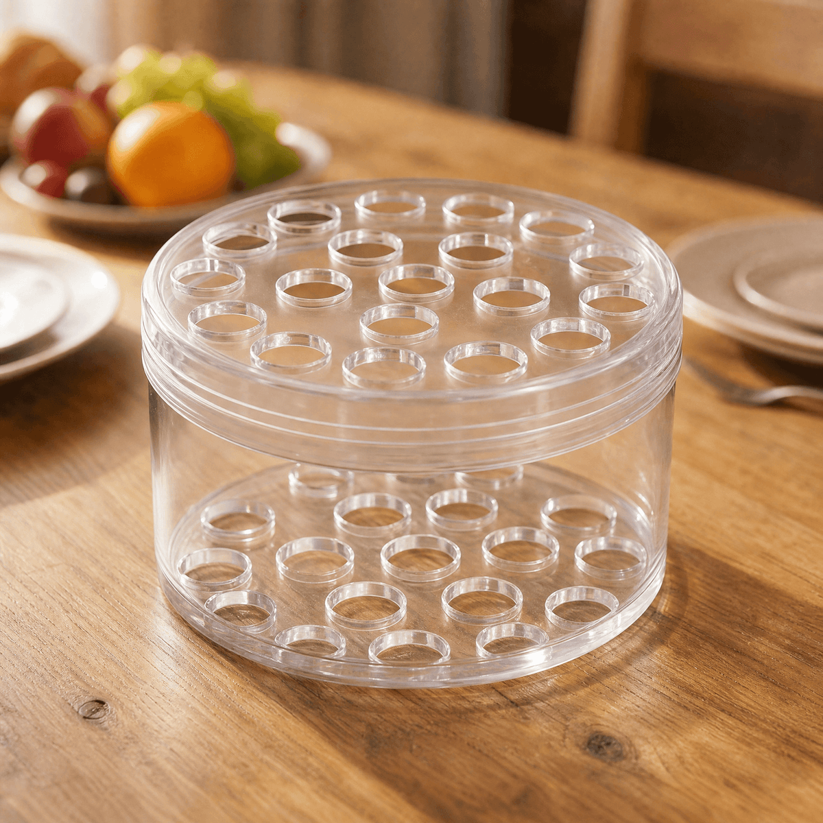 Organizador de arreglos florales perfectamente ordenado
