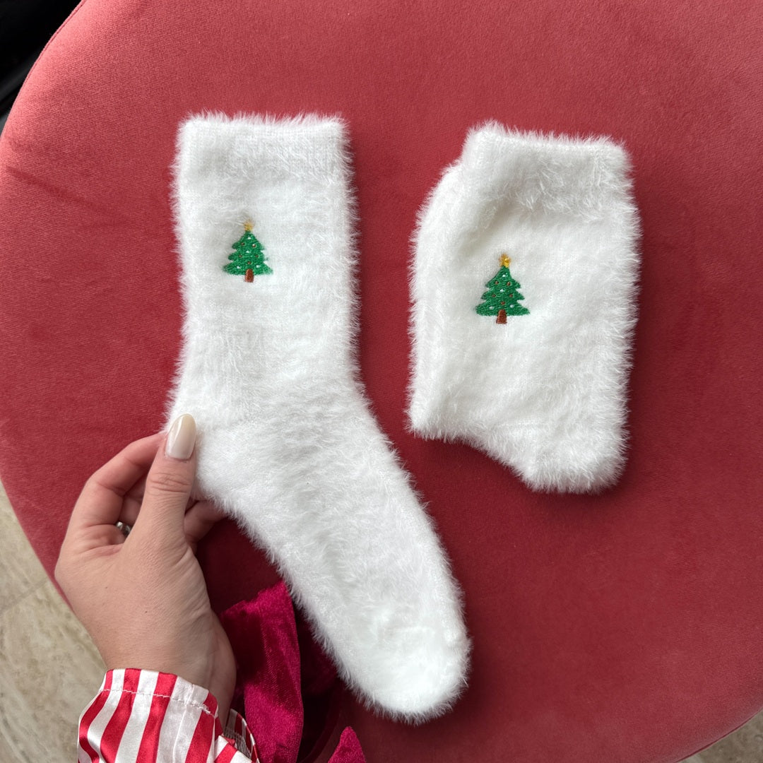 Pack de calcetines navideños de felpa suave