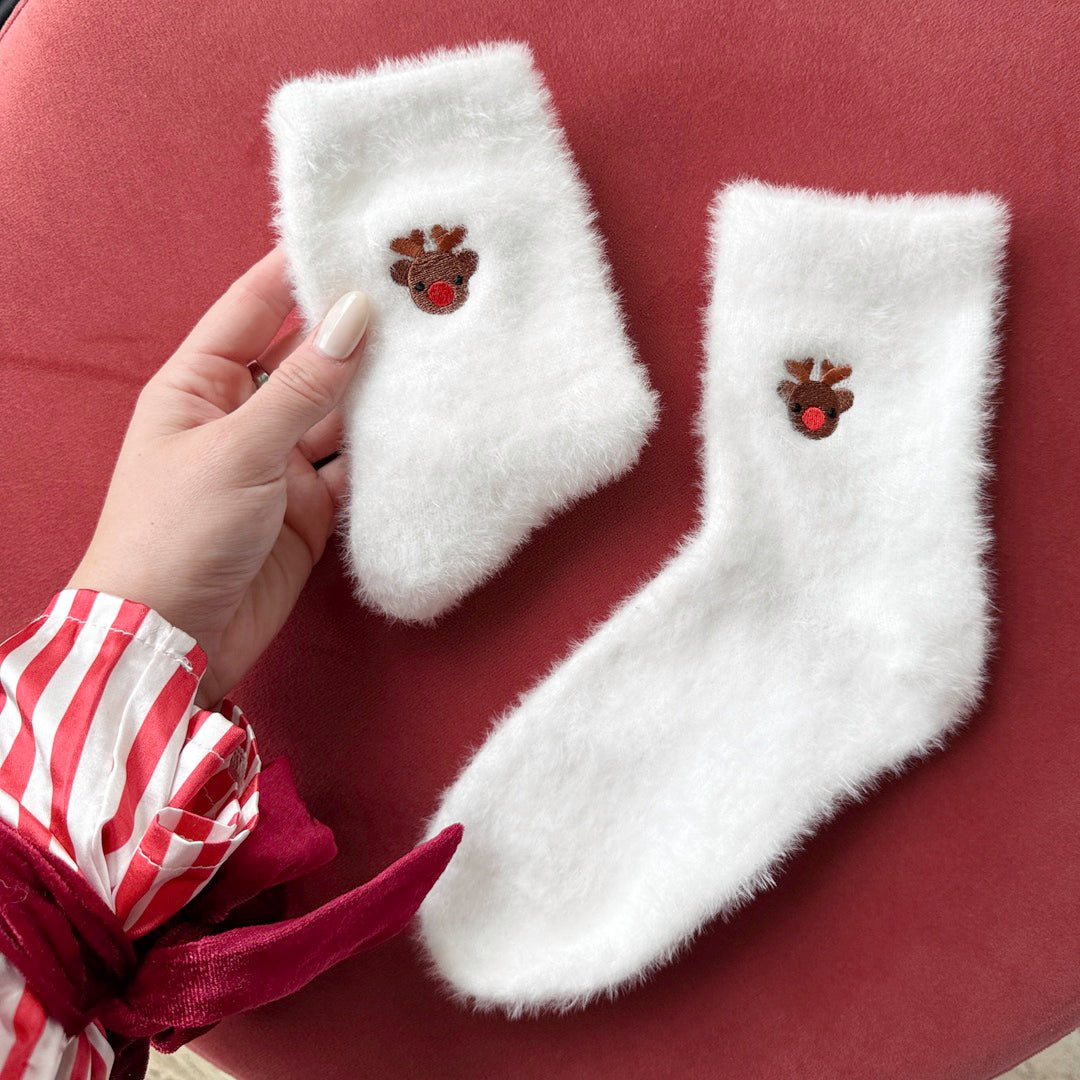 Pack de calcetines navideños de felpa suave