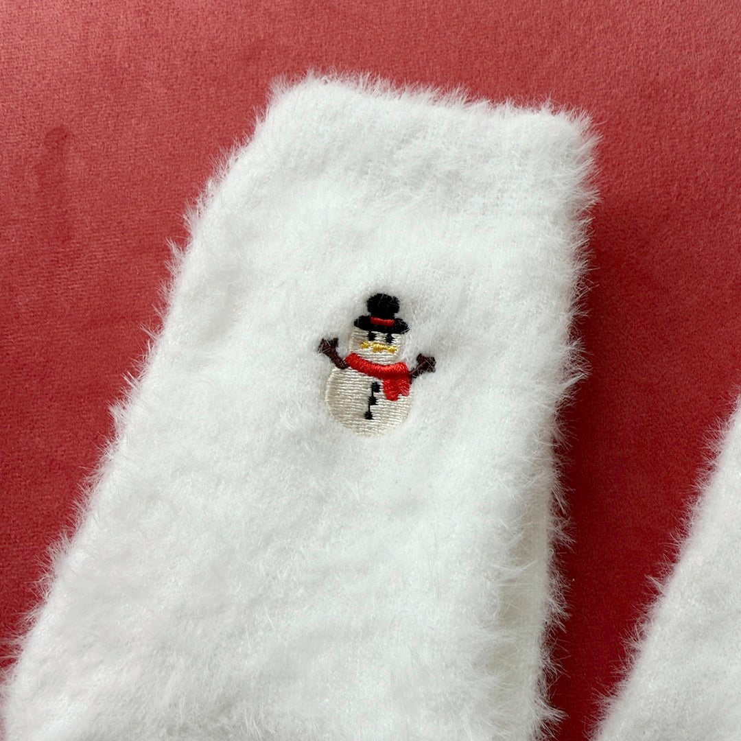 Pack de calcetines navideños de felpa suave