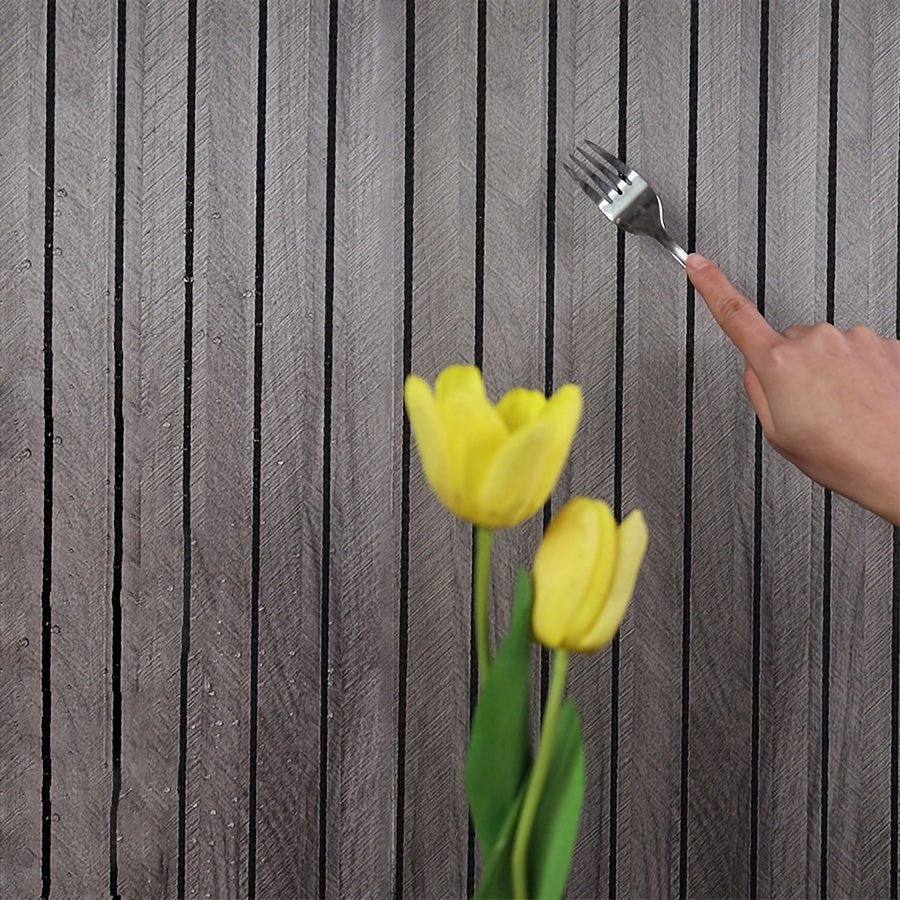 Paneles de pared 3D autoadhesivos con efecto madera