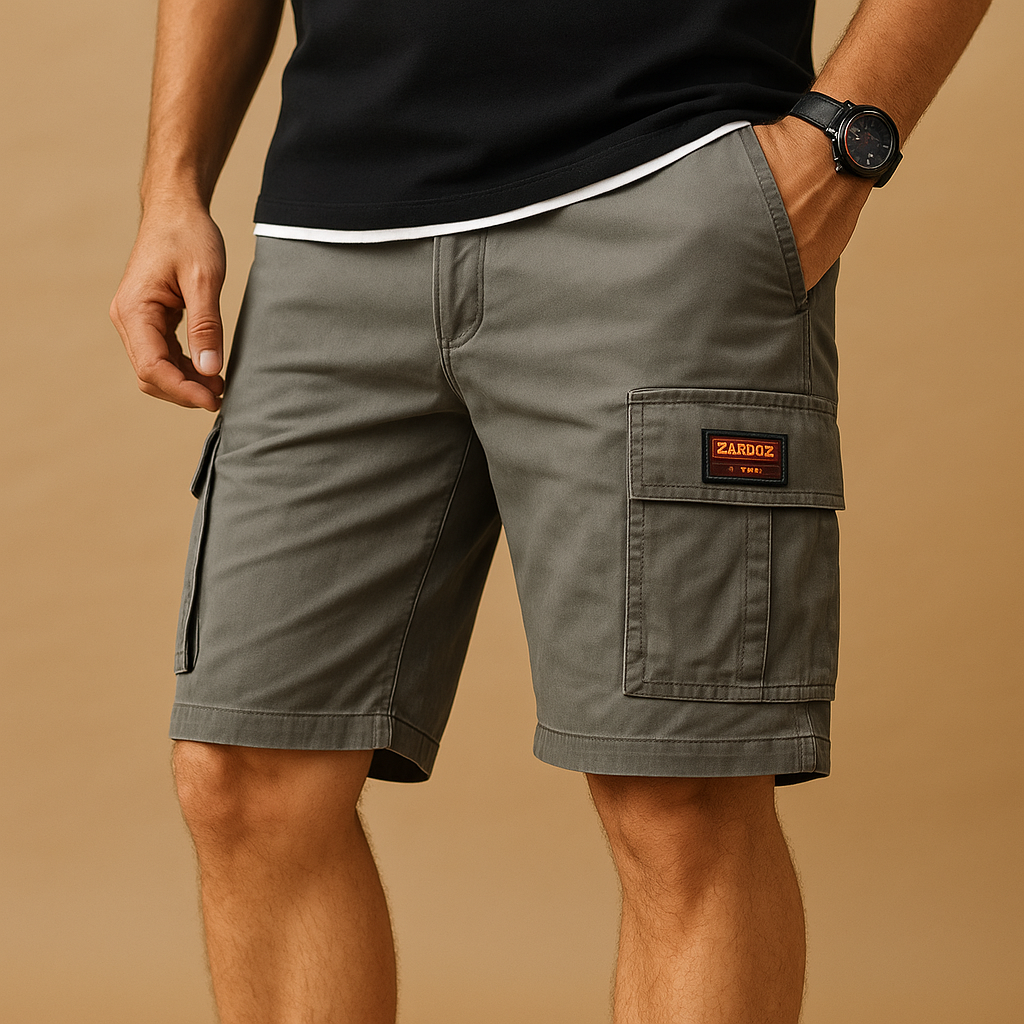 Pantalón corto cargo para hombre de secado rápido