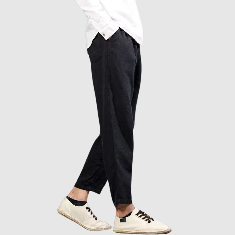 Pantalón tobillero casual para hombre
