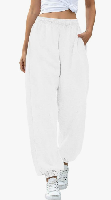 Pantalón de Chándal Baggy para Mujer de Talle Alto y Corte Ancho para Libertad de Movimiento y Looks Casuales