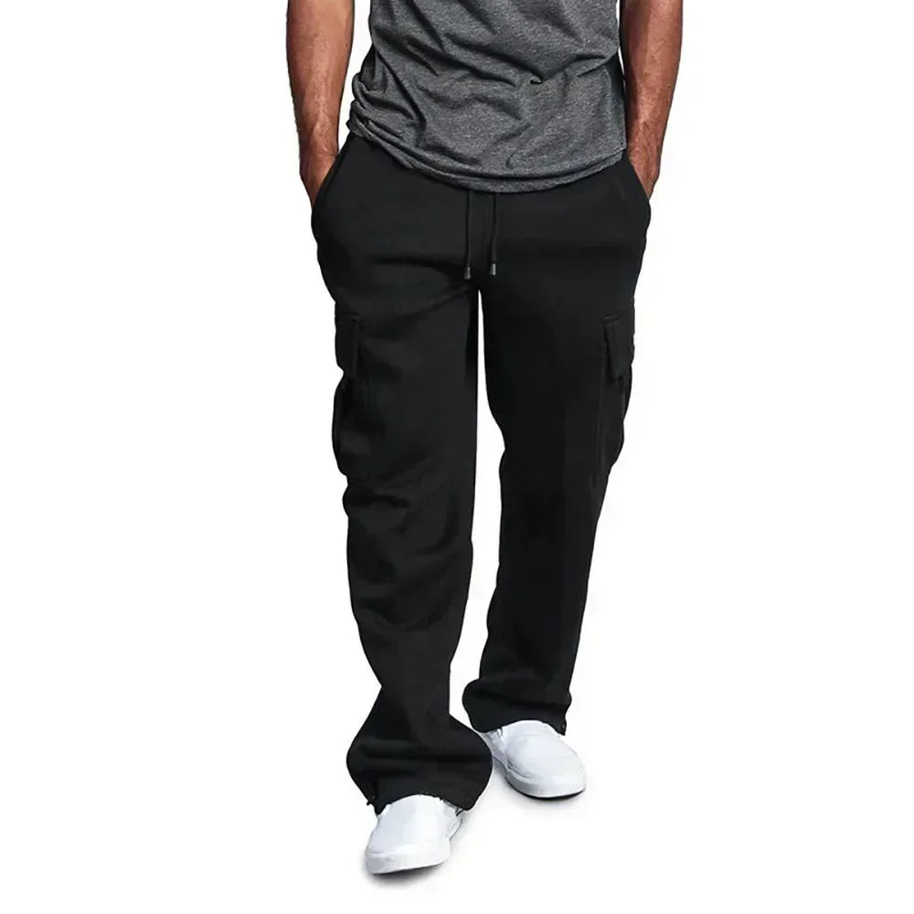 Pantalón de chándal cargo de felpa para hombre: la máxima comodidad