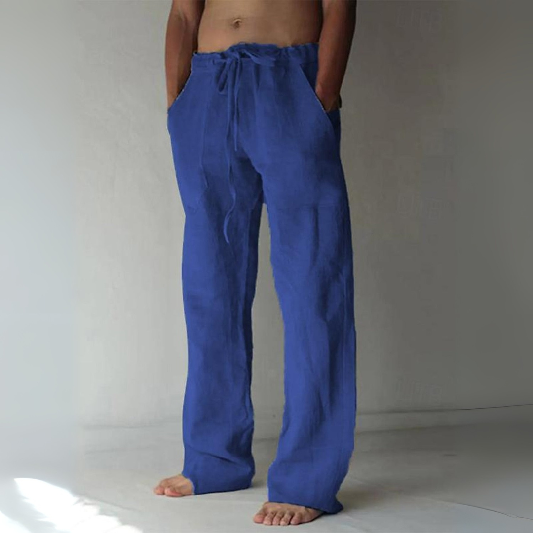Pantalón de lino para hombre: ligero y elegante