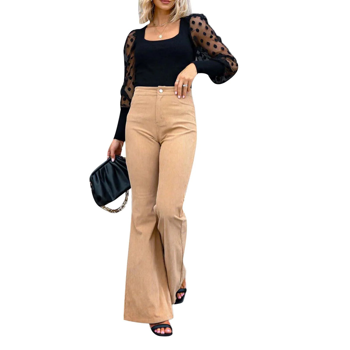 Pantalón de pana para mujer