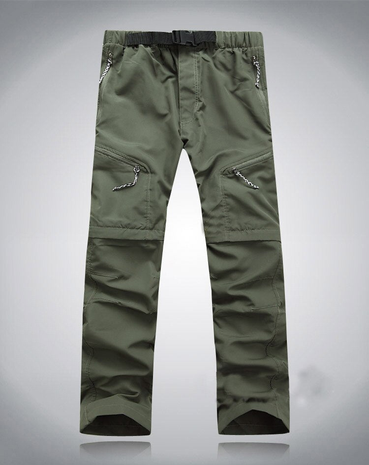 Pantalón de senderismo convertible con perneras desmontables