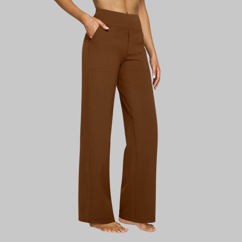 Pantalón elástico cómodo y versátil para mujer para el día a día
