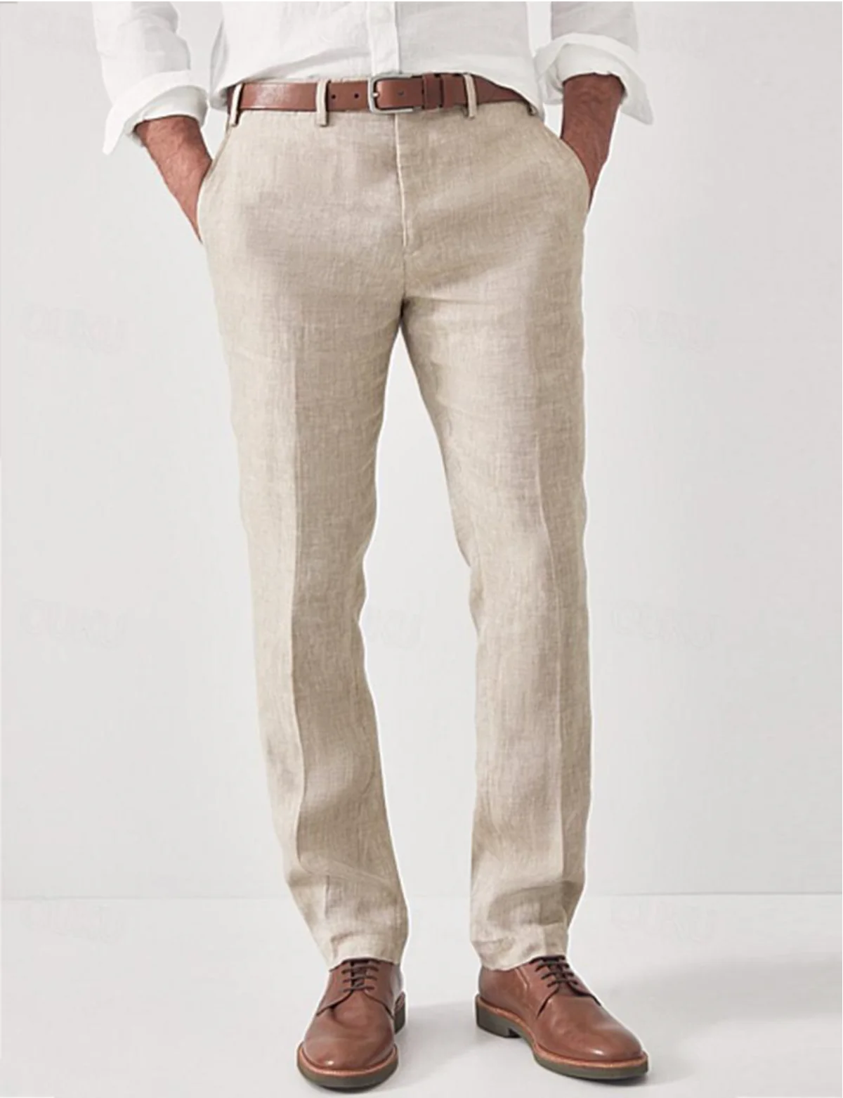 Pantalón para hombre transpirable con diseño veraniego y corte moderno