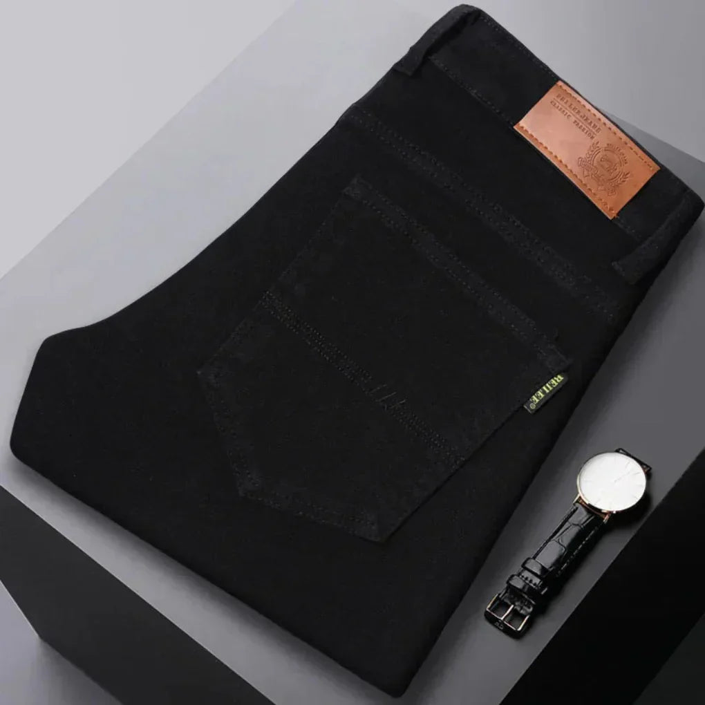 Pantalón Vaquero Elástico para Hombre de Corte Tapered Superior