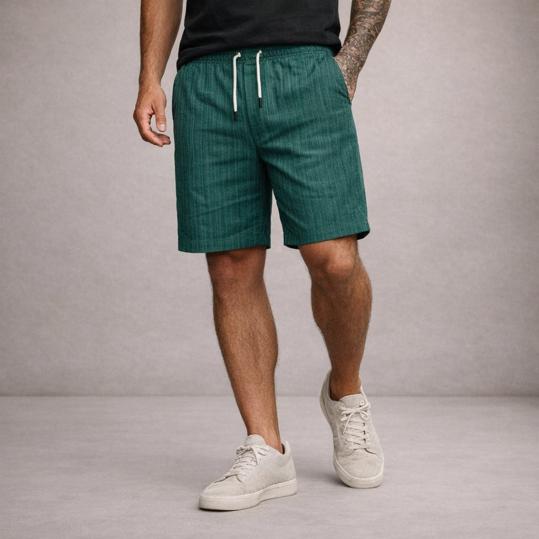 Pantalones cortos de lino: comodidad transpirable para días calurosos