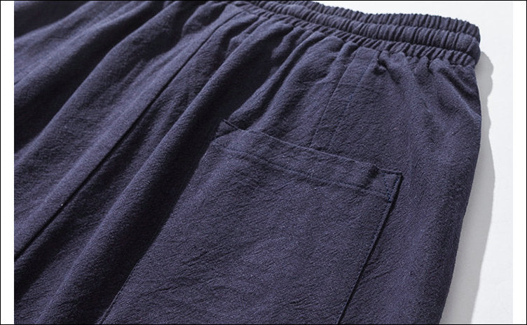 Pantalones harem cómodos para hombre