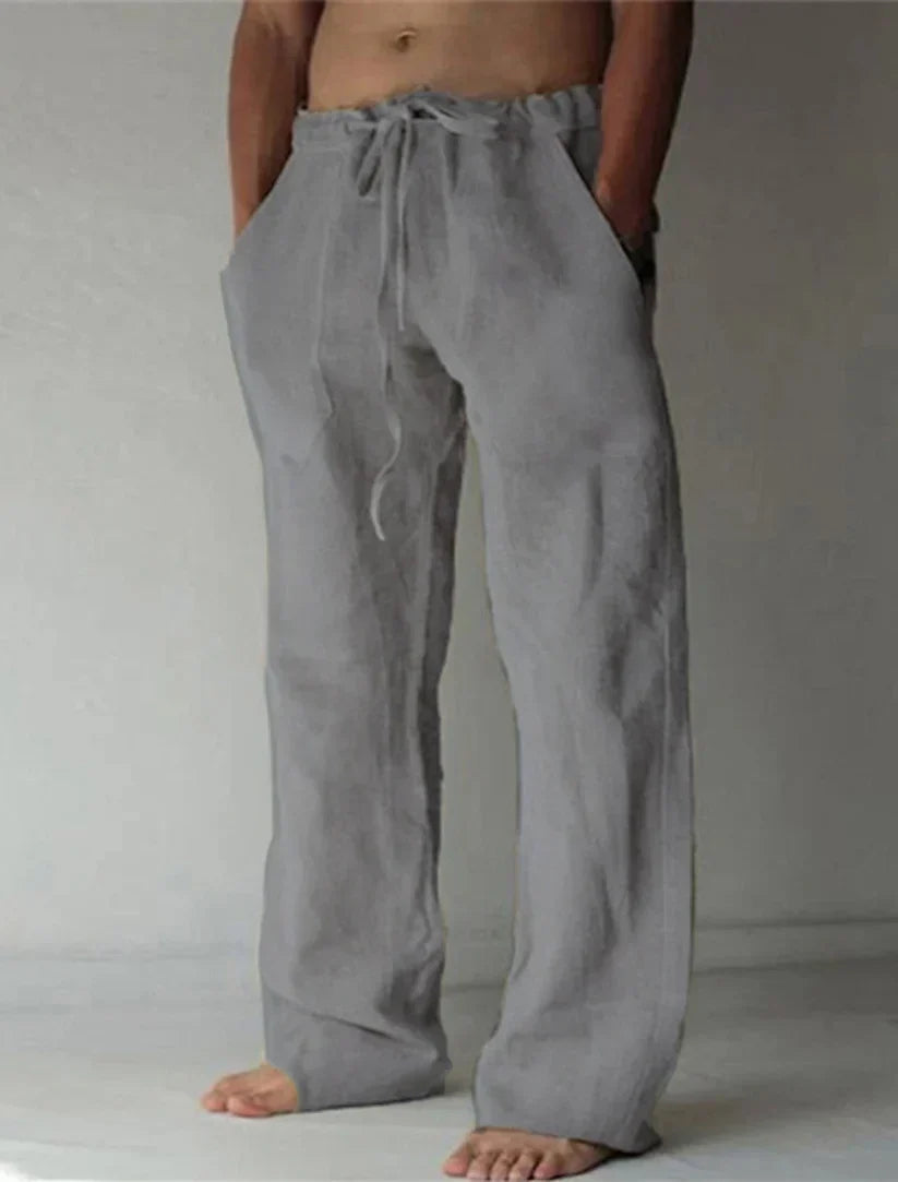 Pantalones hombre sueltos estilosos y cómodos