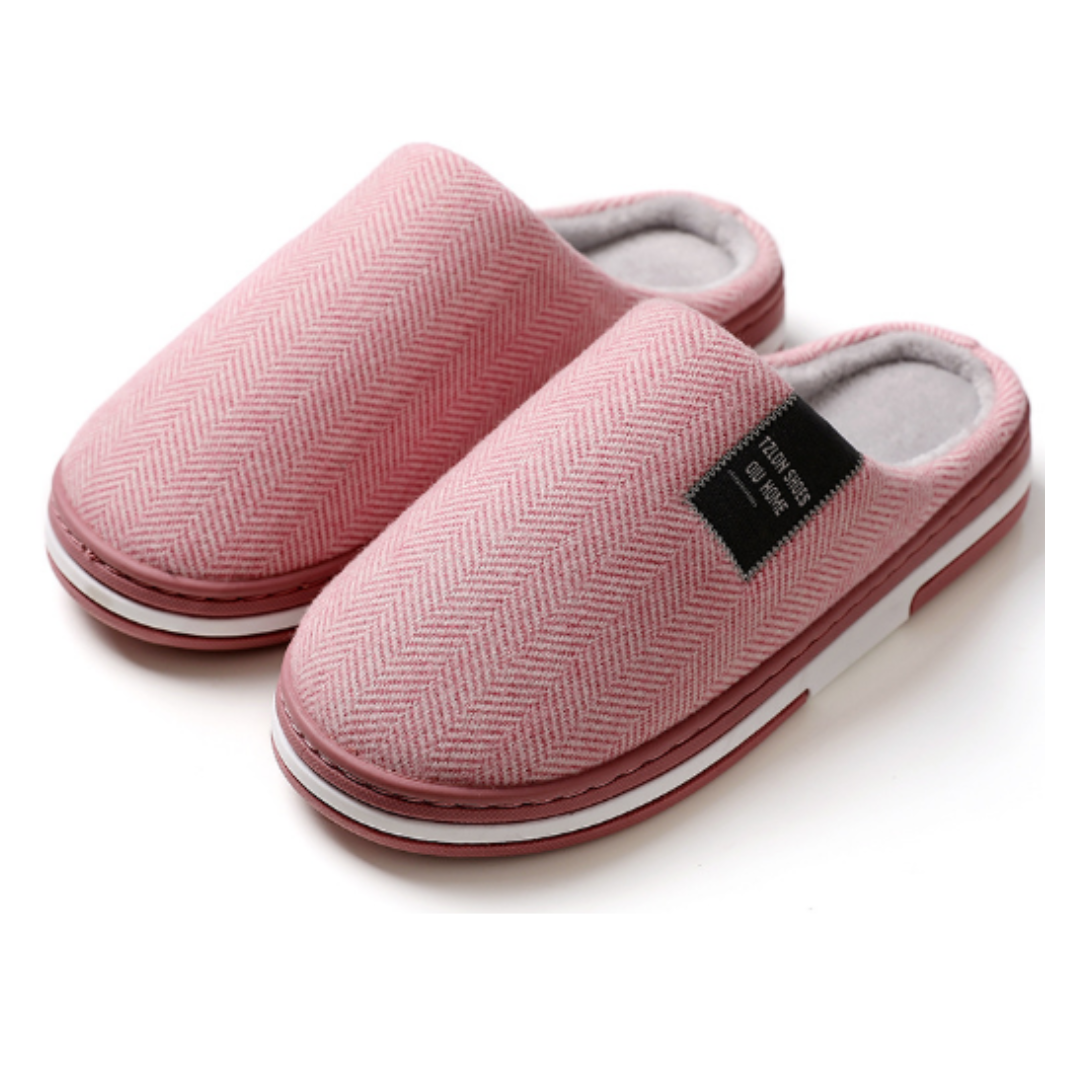 Pantuflas de casa cálidas y cómodas para tiempo libre unisex
