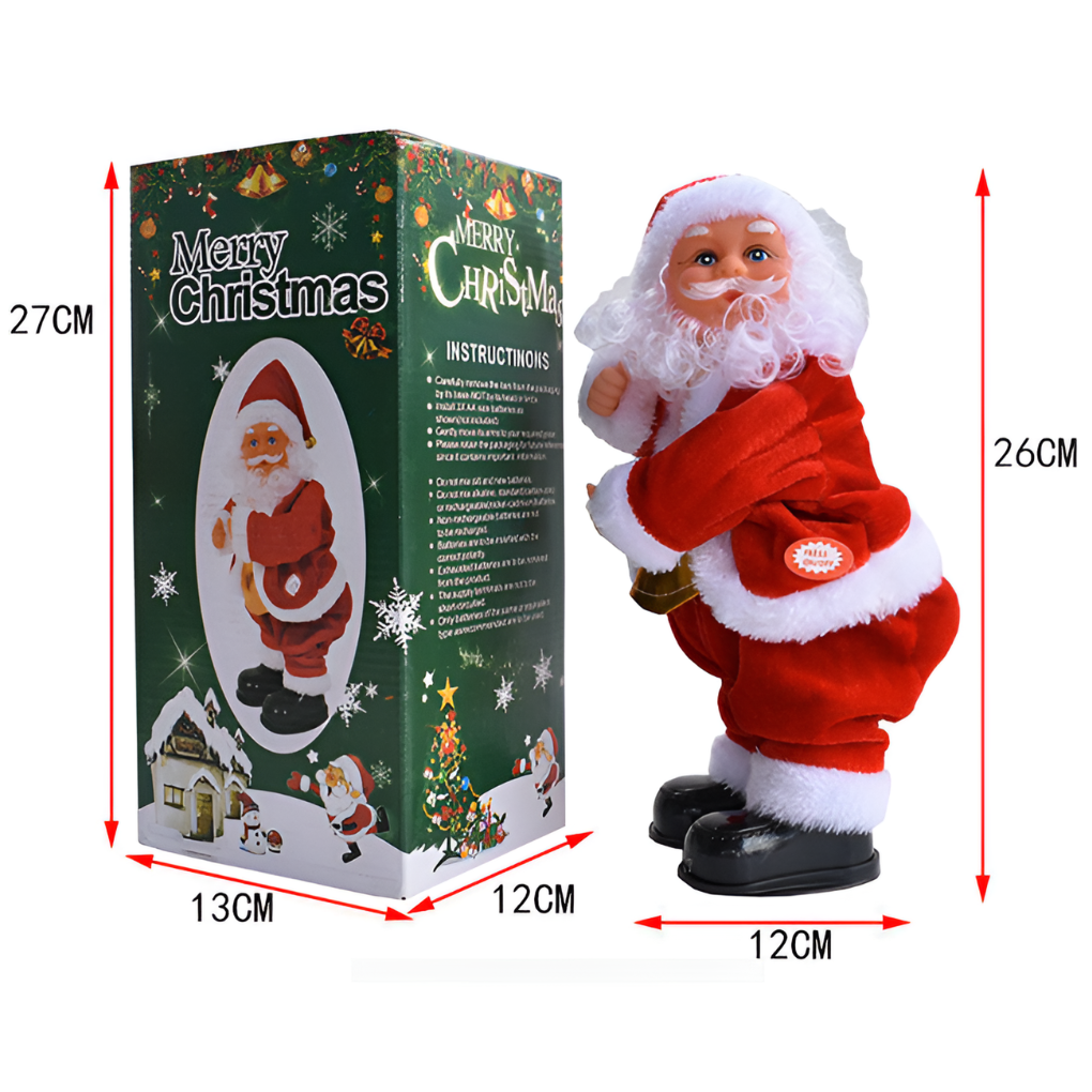 Papá Noel que canta y baila