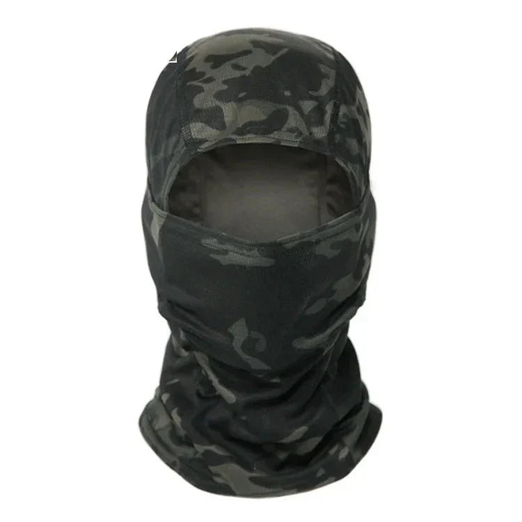Pasamontañas táctico para todas las estaciones máscara facial militar de camuflaje